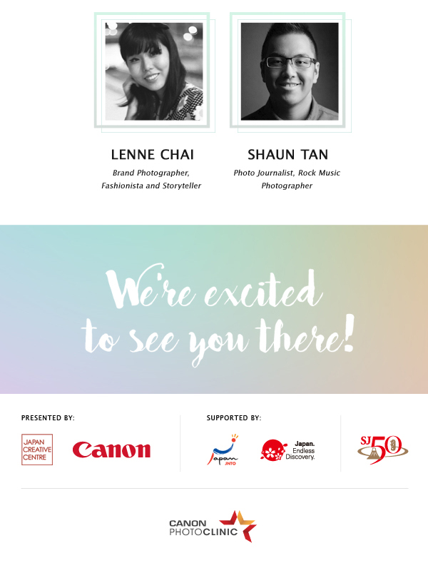 Canon Photo Clinic in Japan Exhibition