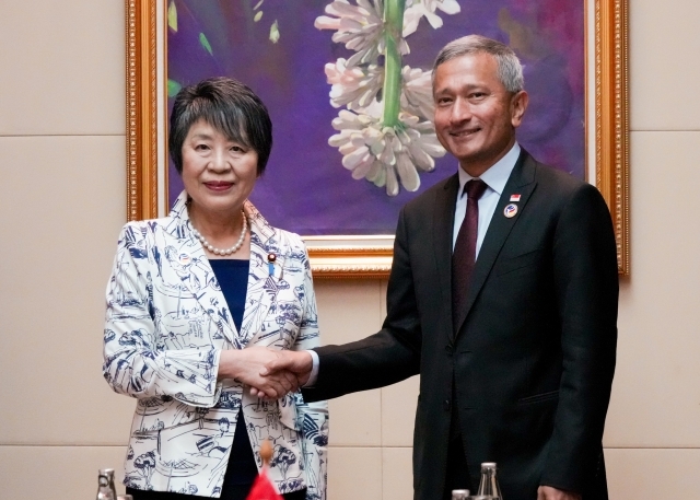 日・シンガポール外相会談（令和6年7月27日）