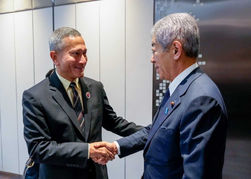 Japan-Singapore Foreign Ministers' Meeting(July 11, 2025)